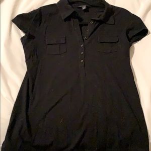 Black banana republic polo